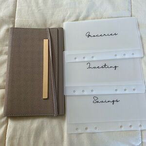 A6 Brown Budget Binder |Cash Stuffing Binder |Budgeting Binders | Budget Planner
